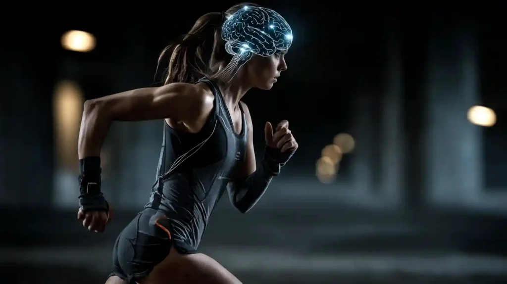 woman running